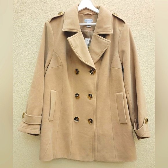 Wonens Peacoat | 18/20 | Camel Color - Picture 1 of 13